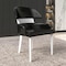 Leisuremod Ethos Collection Modern Wooden Dining Chair in Black EDC50BL - alternate 2