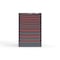 Strong Hold 11 drawer cabinet - (6x 2ft, 5x 3ft) - Red accents - Electronic Lock S3044-PPRAS-1101DS - alternate 1