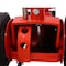Wrightmaster 35 Ton Hydraulic Air-Operated Axle Bottle Jack with 4 Extension Saddles & Built-In Wheels, Red ZR-W46564155 - alternate 3