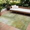 Homeroots 9' X 12' Sage Ivory And Brown Abstract Washable Indoor Outdoor Area Rug 603627 - alternate 1