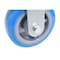 Vestil Polyurethane Rigid Caster 6 In. Diameter x 2 In. Width 903 Lb. Capacity Light Blue/Gray CST-KB-6X2PUP-R - alternate 3