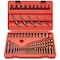 Neiko Master Screw Extractor, 55 Pieces, Multi Spline, Spiral and Nut Extractors, 5/64'' to 1/2'' Size 04202A - alternate 1