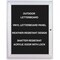 Ghent Message Center 36"H x 24"W, Black PA13624BX-BK - alternate 1