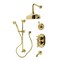 Kingston Brass Thermostatic Tub and Shower System, Polished Brass KSK36320AL - alternate 1