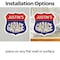 Signmission Justin's Garage, 4 inch X 4 inch, Vinyl Decal, 2PK SHI-D-2PACK-4-383-JUSTIN - alternate 4