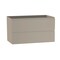 Homeroots 32" Light Brown Wood Freestanding Bathroom Vanity With White Sink And Two Drawers 627473 - alternate 1
