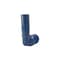 National Brand Alternative 1/2 in. Polypropylene Blue Twister Insert 90-Degree x MPT Elbow ABTME12 - alternate 2