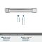 Amerock Surpass 3-3/4 in 96 mm Center-to-Center Polished Chrome Cabinet Pull BP3689426 - alternate 2