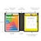 C-Line Products 8-1/2" x 11" Black Homework Connector Folders, 1 EA, 24 EA/DS 33001-DS - alternate 3