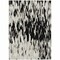 Homeroots 8' X 10' Black And Ivory Abstract Washable Indoor Outdoor Area Rug 612638 - alternate 2