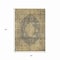 Homeroots 5' X 8' Charcoal And Beige Medallion Washable Indoor Outdoor Area Rug 616461 - alternate 3