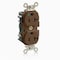 Leviton Straight Blade Receptacle, 5-20R, 20 A, 125V AC, Flush Mount, Self-Grounded MT830 - alternate 1