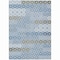 Homeroots 10' X 14' Denim Blue Gray And Ivory Floral Washable Indoor Outdoor Area Rug 617499 - alternate 3