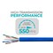 Monoprice Cat6 Utp Solid, Cmr1000 ft., Blue 8103 - alternate 2