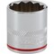 Channellock 3/8'' Drive 7/8'' 12-Point Shallow Standard Socket 347256 - alternate 1