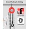 Vevor Manual Chain Hoist 1T/2200 lbs Capacity 10 ft with Durable G70 Chain HC1-3-8925 - alternate 2