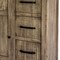 Homeroots 37" Brown Solid Wood Four Drawer Chest 524592 - alternate 4