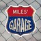Signmission Miles's Garage, 6 Inch X 6 Inch, Plastic Sign SHI-P-6-383-MILES - alternate 3