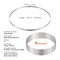 Vevor Band Saw Blade for Cutting Meat Bone 83.5"x0.63"x0.02" Carbon Steel 5 PCS, 5PK YF-210A (Vertical-type 2200W) - alternate 3