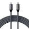 Satechi Usb C To Usb C 100w Cable 6.5ft, Space Gray ST-TCC2MM - alternate 1