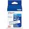 Brother Label/Ribbon Cartridge, White, 1-1/2 in W TZE261G - alternate 1