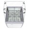 Koolmore 26 in. Gelato Dipping Cabinet Display Freezer with Sliding Glass Door and Sneeze Guard, 6 Cu. Ft. KM-GDC-26SD-FG - alternate 5