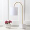 Jonathan Y Fisher 25 in. Marble/Brass LED Table Lamp JYL5023A - alternate 2