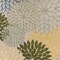 Homeroots 9' X 12' Green Yellow Blue Ivory And Dark Green Floral Indoor Outdoor Area Rug 548112 - alternate 3