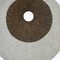 Homeroots 27" X 27" X 3" Brown & Gray Round Double Layer Ribbed Wall Decor 274770 - alternate 2