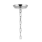 Jonathan Y Ojai 10" 3-Light Iron Classic Modern Pagoda LED Pendant Lantern, Chrome JYL7601C - alternate 2
