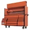 Extreme Tools Hutch and Roller Cabinet, 17 Drawer, Orange, 72 in W DX7218HROK - alternate 2