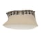Homeroots 14" X 20" Beige and Black Geometric Cotton Throw Pillow 529226 - alternate 3