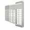 Lambro Vent Guard, Universal, Plastic, White, For: 3 in, 4 in Hoods, Louvered Vents 1491WG - alternate 3