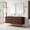 James Martin Vanities Amberly 72" Double Vanity, Mid-Century Walnut, w/ 3 CM Phantome Eclos Top 670-V72-WLT-3PHT - alternate 2
