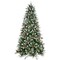 Homeroots 5' Green And White Full Fir Christmas Tree With Decorations 713049 - alternate 2