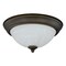 Vaxcel Stevens 13-in W LED Vintage Bronze Transitional Flush Mount Ceiling Light Fixture C0292 - alternate 3