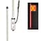 Safetywhips Warning Whip Super Duty LED Whip with Flag, Red, 72 Length SDL06R-XY - alternate 1
