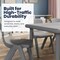 Flash Furniture Commercial Plastic Adjustable Height Classroom Activity Table-Soft Gray, 48x24 YU-YCX-001-2-RECT-TBL-SFTGY-GG - alternate 5