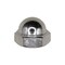 Auveco #8-32 x 5/16in Steel Acorn Cap Nut - Nickel, 100PK 11179 - alternate 1