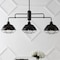 Jonathan Y Levi 40.5" 3-Light Industrial Farmhouse Iron Linear LED Pendant, Oil Rubbed Bronze JYL1119A - alternate 2