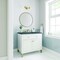 James Martin Vanities Chicago 36in Single Vanity, Glossy White, w/ 3 CM Parisien Bleu Silestone Top 503-V36-GW-3PBL - alternate 5