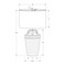 Monarch Specialties Lighting, 28"h, Table Lamp, Beige Ceramic, Beige Shade, Transitional I 9938 - alternate 2