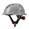 Lift Safety RADIX TYPE 2 FULL BRIM VENTED (Grey) - ANSI-C, TYPE 2 HRXF-25YC2 - alternate 3