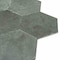 Apollo Tile Zenith 9 x 11 in. Matte Moss Green Porcelain Hexagon Wall and Floor Tile 8.07 sq ft/case, 16PK APLHEX88ESMA - alternate 2