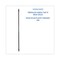 Boardwalk Fiberglass Broom Handle, Nylon Plastic Threaded End, 1in dia x 60in, Black BWK636 - alternate 3