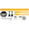Performance Tool Adjustable Engine Support, 700lb Capacity, 12in Travel W41018 - alternate 2
