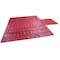 Mytee Products Heavy Duty 18oz Lumber Tarp 20x27 6ft Drop - Red, 2PK LT6FT-REDx2 - alternate 2