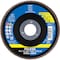Pferd 4-1/2'' Flap Disc, 7/8'' Arbor, 40 Grit, Z START STEELOX, Type 29, Conical, Zirconia 63909 - alternate 1