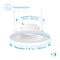 Infibrite 6 In. Retrofit 2700K Soft White LED Recessed Light Kit 12W 1100LM, Dimmable, Wet Rated IB-006-2-12W-WH - alternate 3
