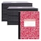 Roaring Spring Case of Assorted Color Comp Notebooks, W Ruled, 100 sht, 15 lb White Paper, 9.75"x7.75", Hard Cover, PK24 77229cs - alternate 2